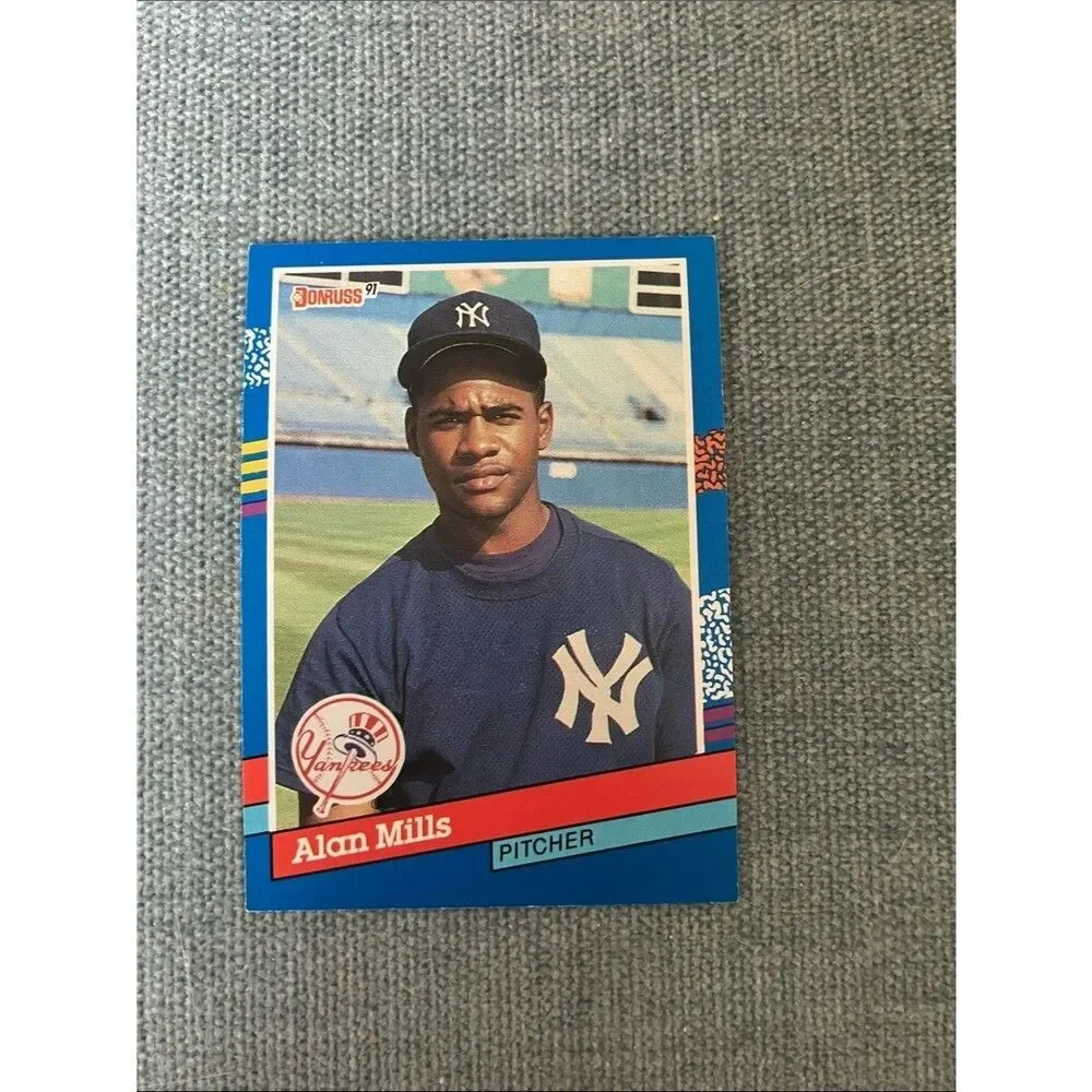 1991 Donruss New York Yankees Baseball Card Trading Card
